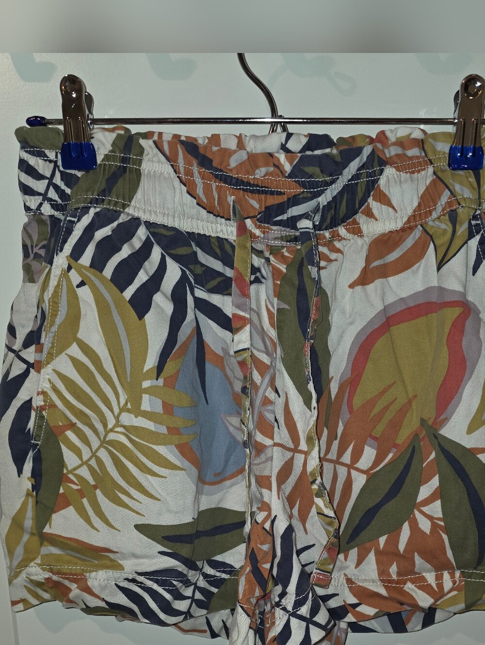 C&C California Floral Palm Print Shorts